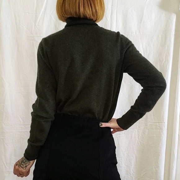 Col roulé kaki - Picture 5 of 5